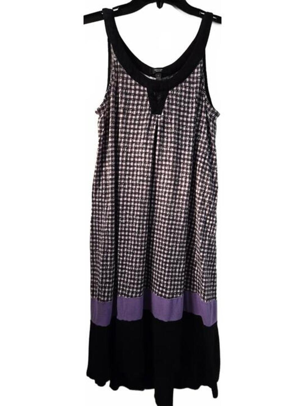 Simply Vera Vera Wang Sleeveless Knee-Length Dress Size Small